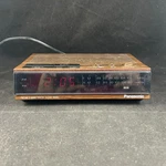 Panasonic Model No. RC-6060 Am Fm 2-BAND Digital Alarm Clock Radio Wood Tone Vtg. Fixed Price $29.95.