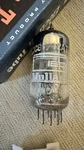 Iec Mullard ECC81 Nos Black Plates Getter 12AT7 Tube. Fixed Price $90.00.