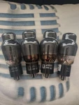 Rca 6L6G Vacuum Tube - (4) Available Coke Bottle, Smoked Glass, Test Good. Fixed Price $50.00.