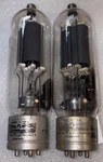 Pair United 805 Transmitting Tubes Black Plates Tested Strong. Fixed Price $250.00.