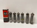 (6) Tested 50C5 One Box Rca Sylvania Vacuum Tube Lot Vintage Radio. Fixed Price $39.99.