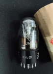 Radio Tube Telefunken UM11, Very Good, Original Packaging, Tested, Mag. Eye. Fixed Price $37.71.