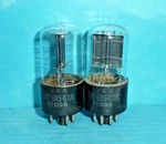 Rca Jan Crc 6X5 Gt/g VT-126-B Tubes Tested Getter Black Plates. Fixed Price $18.95.