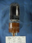 Jan Cg 5R4GYA General Electric Vacuum Audio Tube Brown Base (tested W/ TV-7D/U). Fixed Price $24.99.
