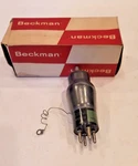 2532 932 Beckman Black Coated Glass Made U.s.a Original Box Qty Pcs. Fixed Price $50.00.
