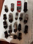 Lot Of Vacuum Tubes Rca, Sylvania, Tung-sol, Raytheon, Ken-rad, Cross. Fixed Price $45.40.