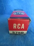 Nib Rca 579B Electron Vacuum Tube + 90 Day Warranty. Fixed Price $59.99.