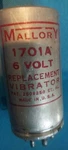 Mallory Vibrator Pin - 1701A 6 Volt (11). Fixed Price $22.95.