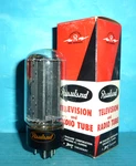 Rca 5U4GB Rectifier Tube Black Plates Hanging Getter Rauland Nos/nib Tested. Fixed Price $14.95.