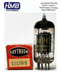 Raytheon 12DW8 Vacuum Tube. Fixed Price $10.25.