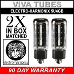Brand New In Box Matched Pair (2) Electro-harmonix 5U4GB Vacuum Tubes. Fixed Price $63.81.