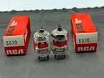 Nos Pair Rca 5670 396A Tubes Black Plates Nib Cond Matched Codes Tests. Fixed Price $34.99.