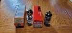 (2) Ge/rca Nos 6GJ7 ECF801 Vacuum Tubes Tested. Fixed Price $10.00.