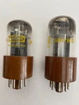 Matched Pair Of Raytheon 6SN7WGT Tubes. Fixed Price $150.00.
