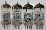 Amperex Bugle Boy 6DJ8 / ECC88 Tubes, Made In Holland, Tested Excellent (43). Fixed Price $151.95.