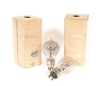 Two (2) Marconi Radio Pip Top Valves * Good Filament Tubes, With Boxes. Fixed Price $1250.00.