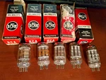 Nos (5) Tested Good Rca Tubes Triple Diode High Mu Triode. Fixed Price $21.98.