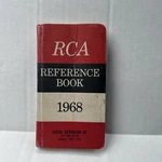 Radio Corporation America Reference Book 1968 Rca Electronic Tubes Components Bb. Fixed Price $9.00.