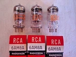 Vintage Nos Rca 6AM8A Vacuum Tubes Lot Of 3 Usa Tested TUB14428. Fixed Price $5.95.