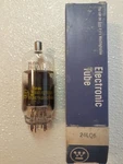 Westinghouse 24LQ6 / 24JE6A Vintage Nos Vacuum Tube Tested Strong SKU#234. Fixed Price $25.00.