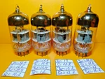4 Pcs New 6N23P /ECC88/6922/6DJ8 Reflector Tubes Matched Quad. Fixed Price $32.00.