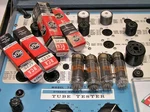 Jukebox Tubes 4 New Rca 6973-SUB 6CZ5 Nos Nib Matched Black Plates Tall. Fixed Price $85.99.