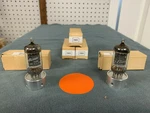 5X Of Ge 5965 Dual Triode Tubes 1957 Date Codes - Amplitrex Tested. Fixed Price $65.00.