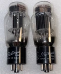 Pair Ge 6AS7G Vacuum Tubes Tested Strong. Fixed Price $50.00.