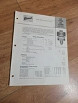 Eimac 8245 4CX250K 8246 4CX250M Tube Info Sheet. Fixed Price $19.99.