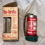 Tu-brite Britener Picture Tube Model C-202 For Duodecal Base Nos Untested. Fixed Price $15.70.