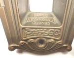 Vintage Philco /112X Radio: Brass Superhetrodyne Faceplate W/orig Screws. Fixed Price $40.00.
