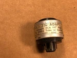 Vintage RA-310 Adapter For Converting Rca 110 Base To 23EP4 Crt Tube Socket. Fixed Price $20.00.