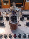 Jan Philips 5933WA 807 Vacuum Tube Tested Strong 3900 Gm Top Cap Audio Radio Nos. Fixed Price $26.00.