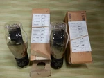 Hytron Jan 38142 VT-52 Vacuum Tube Pair 1943 Matched 99% And 102% Gm. Fixed Price $350.00.