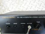 Realistic SA-155 Integrated Stereo Amplifier With Inputs 549. Fixed Price $38.15.