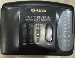 Aiwa HS-TA414W Am/fm Radio Cassette Player Super Bass Auto Reverse *read Desc. Fixed Price $14.99.