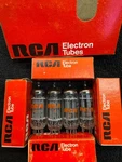Nos Nib Matched Quad Rca 6CG7 6FQ7 Audio Tubes. Fixed Price $105.00.
