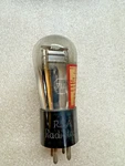 Rca Radiotron Globe Ladder Plate 271A 371A. Fixed Price $35.00.
