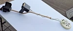 Used Fisher M-scope 1265-X Metal Detector (untested) Needs Battery Case Lot #1. Fixed Price $175.00.