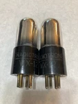 Rca Radiotron WX-12 Vacuum Tubes, Good Filaments. Fixed Price $60.00.