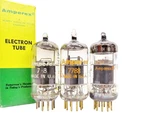 Nice Trio Of Strong Testing Amperex (usa) 7788 "pq" Gold Pin Audio Vacuum Tubes. Fixed Price $77.99.