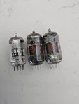 Three Vintage 6GH8A Vacuum Tubes.. Fixed Price $16.00.