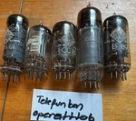 Telefunken Operette Vacuum Tube Lot ECC85 EF89 EZ81 ECL86 + Tung-sol. Fixed Price $89.00.
