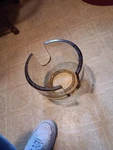 Vintage Leaded Glass Protection Bowl For 6"-7" Crookes/coolidge X-ray Tubes 1920. Fixed Price $250.00.