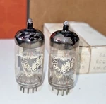 ECC85 - 6AQ8 Amperex / Bugle Boy Matched Pair Tube Vintage Rare Code 3K3. Fixed Price $169.00.