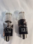 2- Rca Electron Tubes *vr 150 30 609 *usnavy Crc 38250 S5 *not Tested Usa Vtg. Fixed Price $16.11.