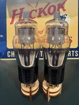 Match Pair Engraved Wards Super Airline Type 24A Vacuum Tubes 539C Tested Anos. Fixed Price $15.00.