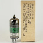 (1) Tested 1962 Sylvania Jhs 6186 6AG5WA Tube And Box Code 6202 Pentode. Fixed Price $8.95.