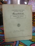 Heathkit Vacuum Tube Volt Meter Model V-4A Original Assembly Manual. Fixed Price $8.00.