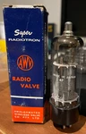 25E5, PL36 Valve Tube Awv Pentode Nos. Fixed Price $5.80.